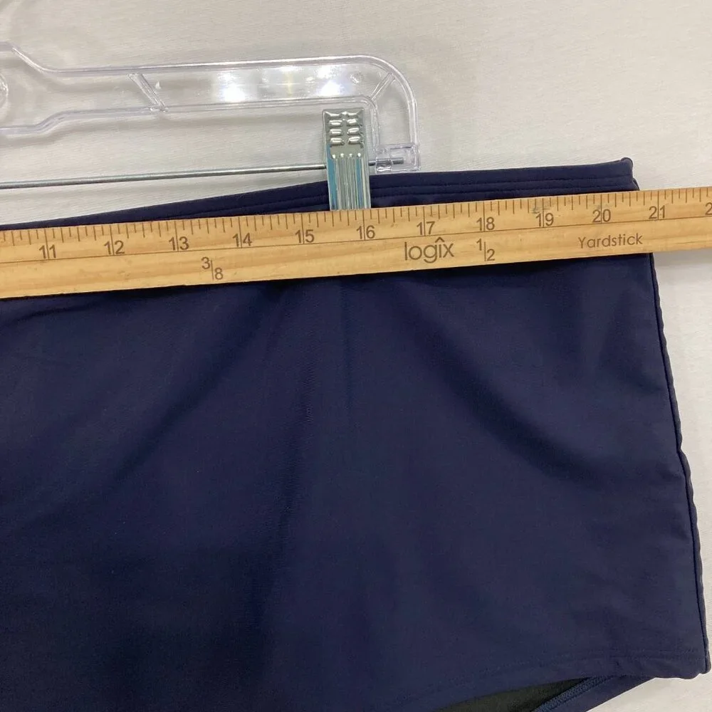 New J. Crew size 3X Swim Bottom Navy‎ High Rise Vacation Beach